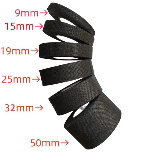 20 Rolls of Flannel Tape, Heat-Resistant Wiring Harness Tape, Cloth Electrical Insulation Tape Velvet Harness Tape